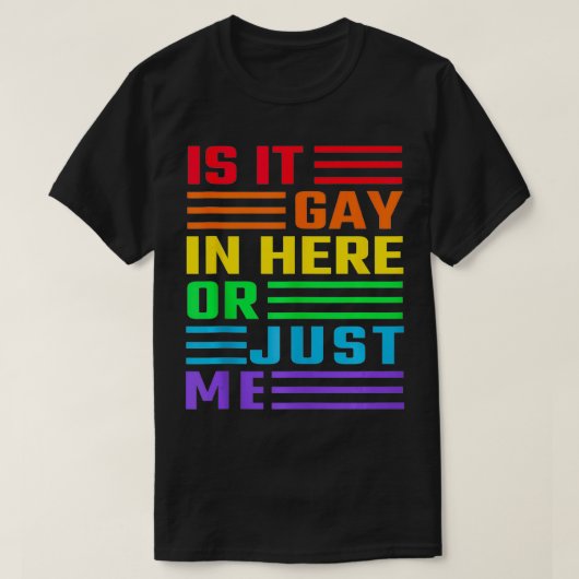 このゲイか私だけLgbtプライド Tシャツ (デザイン正面)