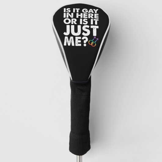 このゲイか私のLgbtプライドか ゴルフヘッドカバー (正面)