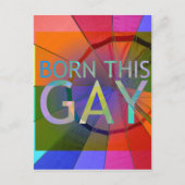 このゲイを生まれて下さい ポストカード (正面)