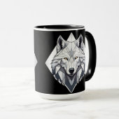 このゲームのルールを変える狼！」 マグカップ (正面右)