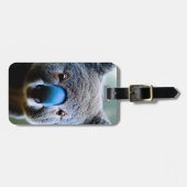 このコアラ・ベアはセルフィーのラゲッジタグを愛している ラゲッジタグ (正面横)