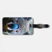 このコアラ・ベアはセルフィーのラゲッジタグを愛している ラゲッジタグ (裏面横)