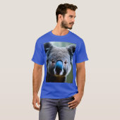 このコアラ・ベアはセルフィーのTシャツが大好き Tシャツ (正面フル)