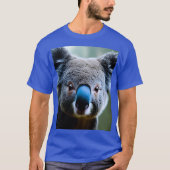このコアラ・ベアはセルフィーのTシャツが大好き Tシャツ (正面)