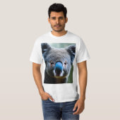 このコアラ・ベアは自分好きでメンズTシャツ Tシャツ (正面フル)