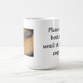 このコップまでの私に…迷惑を掛けないで下さい コーヒーマグカップ (中央)