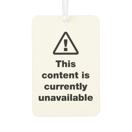 ⚠このコンテンツは現在使用できない カーエアーフレッシュナー (裏面)