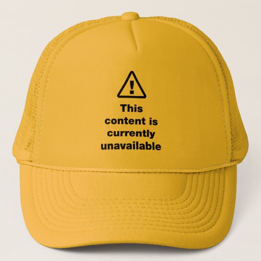 ⚠このコンテンツは現在使用できない キャップ (正面)