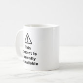 ⚠このコンテンツは現在使用できない コーヒーマグカップ (正面左)