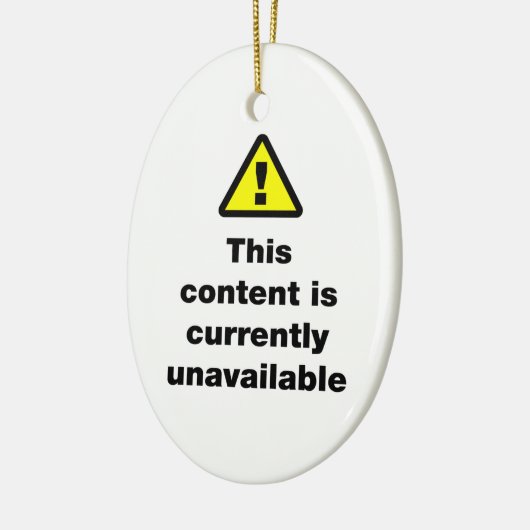 ⚠このコンテンツは現在使用できない セラミックオーナメント (左)