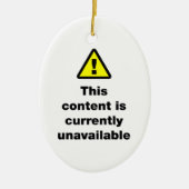 ⚠このコンテンツは現在使用できない セラミックオーナメント (正面)