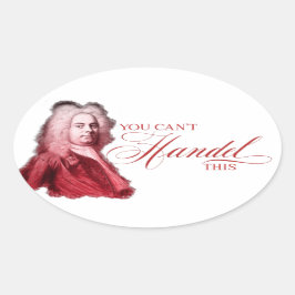 このコンポーザプンはクラシカル処理できない 楕円形シール