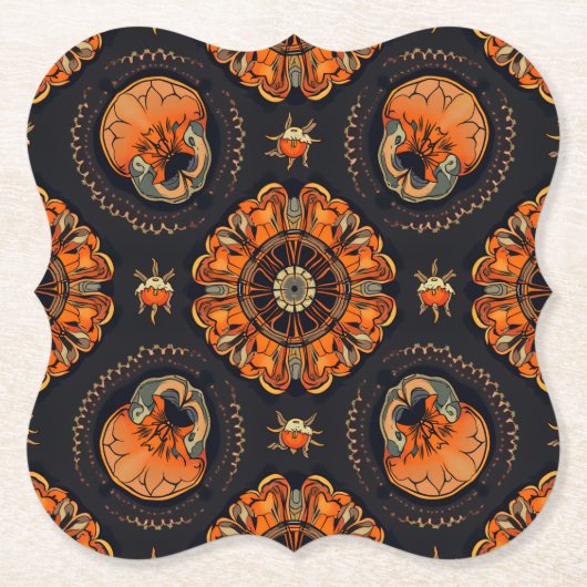 「このコースターを使えば、輝くぞ！」 ペーパーコースター (正面)