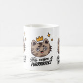 このコーヒーは猫とコーヒー好き コーヒーマグカップ (中央)