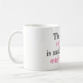 このコーヒーは私に素晴らしいマグをしています コーヒーマグカップ (左)