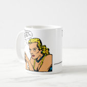 このコーヒーは私を目がさめている保ちます コーヒーマグカップ (正面左)