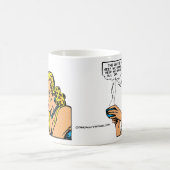 このコーヒーは私を目がさめている保ちます コーヒーマグカップ (中央)