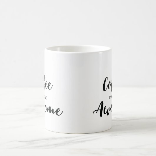 このコーヒーは私を素晴らしくさせています コーヒーマグカップ (中央)