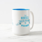 "このコーヒー私に素晴らしい"はマグをしています ツートーンマグカップ (正面右)