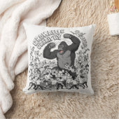 このゴリラが俺を捕まえる。毎日。 クッション (ブランケット)