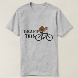 このサイクリングのスラグを起草して下さい Tシャツ