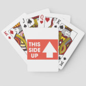 このサイドアップサイン トランプ (裏面)