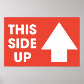 このサイドアップサイン ポスター (正面)