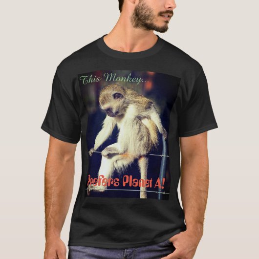 このサル Tシャツ (正面)