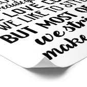 このサロンルールポスター ポスター (角)