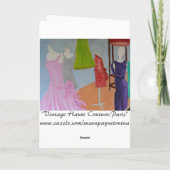 このサンキューカードは到着 サンキューカード (裏面)