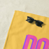 このサンラブ・ビーチタオルに手を出すな ビーチタオル (インサイチュ)