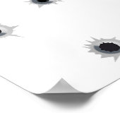 このシャツの持つ穴の数を減らす ポスター (角)