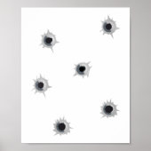 このシャツの持つ穴の数を減らす ポスター (正面)