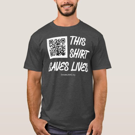 このシャツは命を救います! Tシャツ (正面)