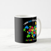 このシャツをAuthistics Awarence Monthと コーヒーマグカップ (正面右)