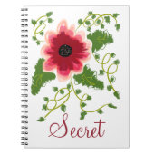 このシークレットノートブックの個人用設定 ノートブック (正面)