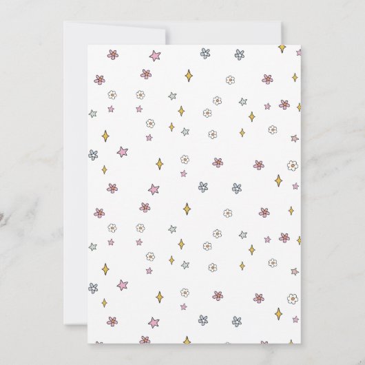 このシーズンかわいいグルービーボールクリスマスパーティー 招待状 (裏面)