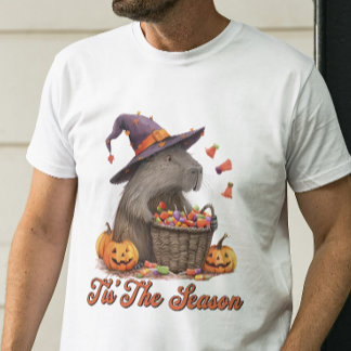 このシーズンはカピバラおもしろいハロウィーンTシャツ Tシャツ