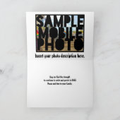 このシーズンはトランプ写真テンプレート シーズンカード (内部)