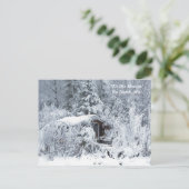 "このシーズンアップ北、Mn冬の休日 ポストカード (スタンド正面)