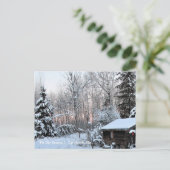 "このシーズンアップ北、Mn冬の休日 ポストカード (スタンド正面)