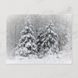 "このシーズンアップ北、Mn冬の休日 ポストカード