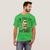 このシーツは私には老けすぎ Tシャツ (正面フル)