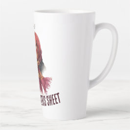 このシートには古すぎる。面白いハロウィーンカボチャ カフェラテマグ