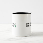 このシートには早すぎる ツートーンマグカップ (中央)