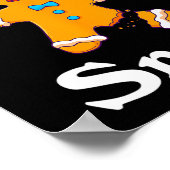 このジンジャースナップレッドヘッドギフトクリスマスを作らない ポスター (角)