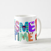 このスタイルコーヒーマグとトレンディーのチズム コーヒーマグカップ (正面右)