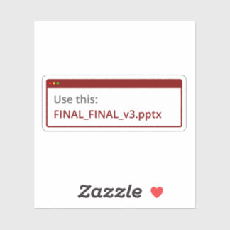 このステッカーで思いを伝えよう：Final_Final_Final_v3 ダイカットステッカー シール