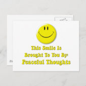 このスマイル ポストカード (正面/裏面)