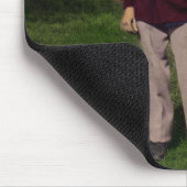 このズボンは私を太く見せてくれる マウスパッド (コーナー)